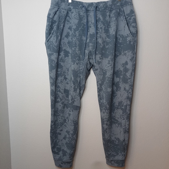 Lululemon Athletica City Sweat Astral Blue Patterned Joggers - Picture 8 of 8